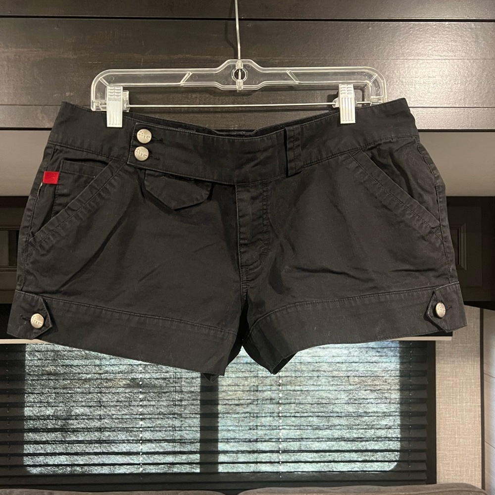 Fire Jean Black shorts Size 13